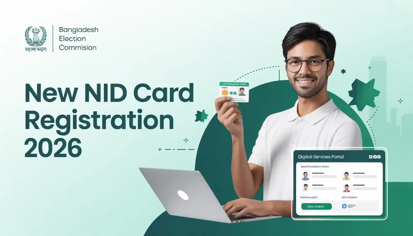New NID Card Registration 2026 - নতুন এনআইডি কার্ড করার নিয়ম